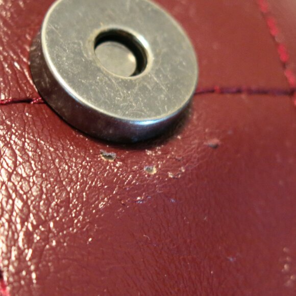 ZARA Burgundy Handbag - Picture 4 of 7